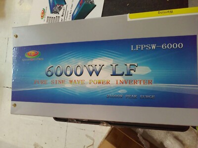 Fault & Not Work 6000W LF SP Pure Sine Wave Power Inverter DC12V/AC110V,220V60Hz