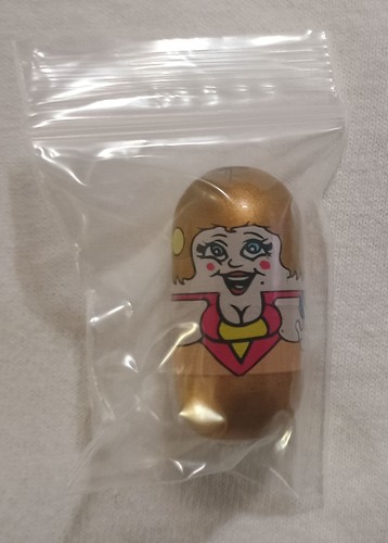 MIGHTY BEANZ LIMITED EDITION METALLIC GOLD JUGGLER BEAN #15 GOLD 2004 VERSION - Picture 3 of 4