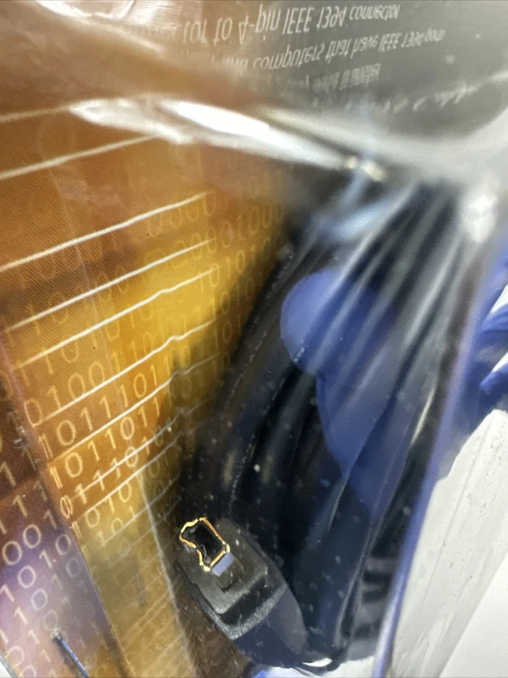 RADIO SHACK 6 Pin to 4 Pin Digital IEEE 1394 Cable 14.5 Ft - Image 2 of 4