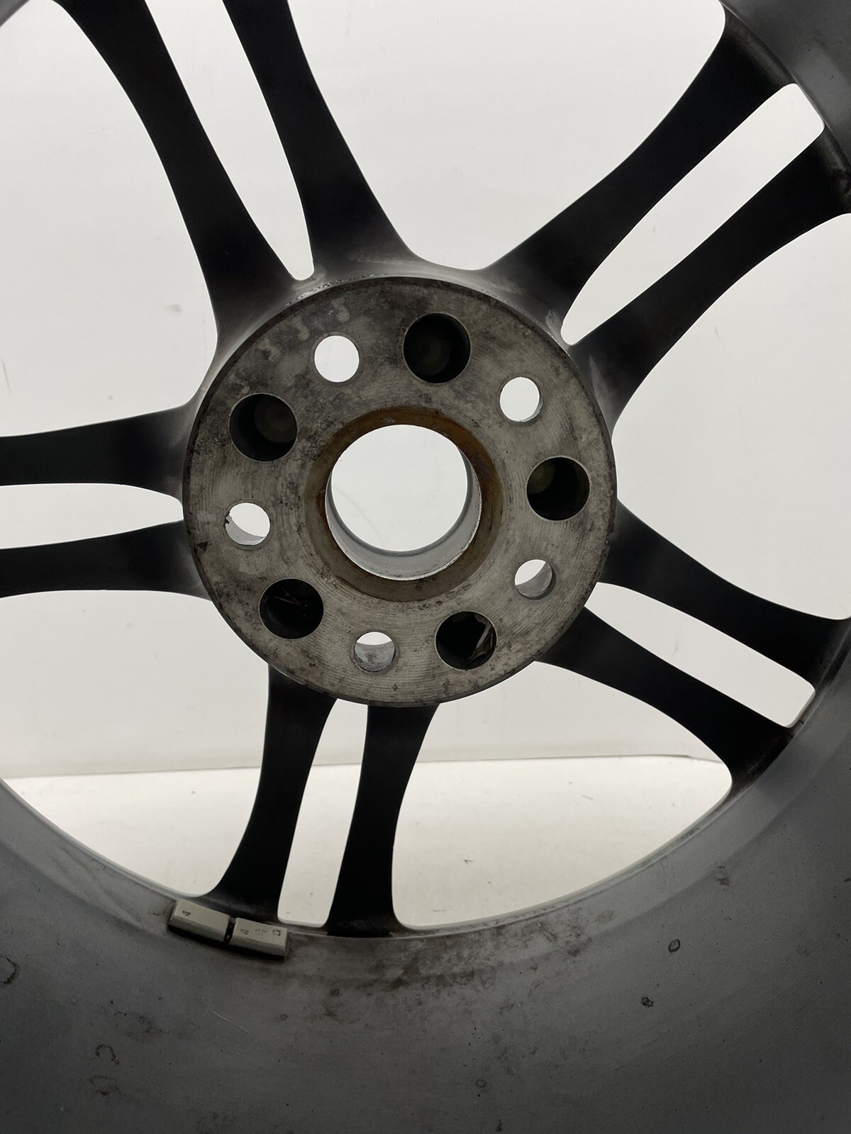 2011-2014 AUDI R8 19X11 REAR 5 DOUBLE SPOKE TITANIUM FINISH WHEEL RIM OEM
