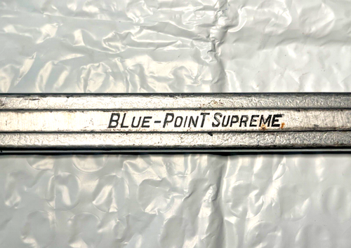 BLUE - POINT SUPREME S2526 25/32" x 13/16" OPEN - END WRENCH, 9.75" LONG *USA* - Picture 5 of 6