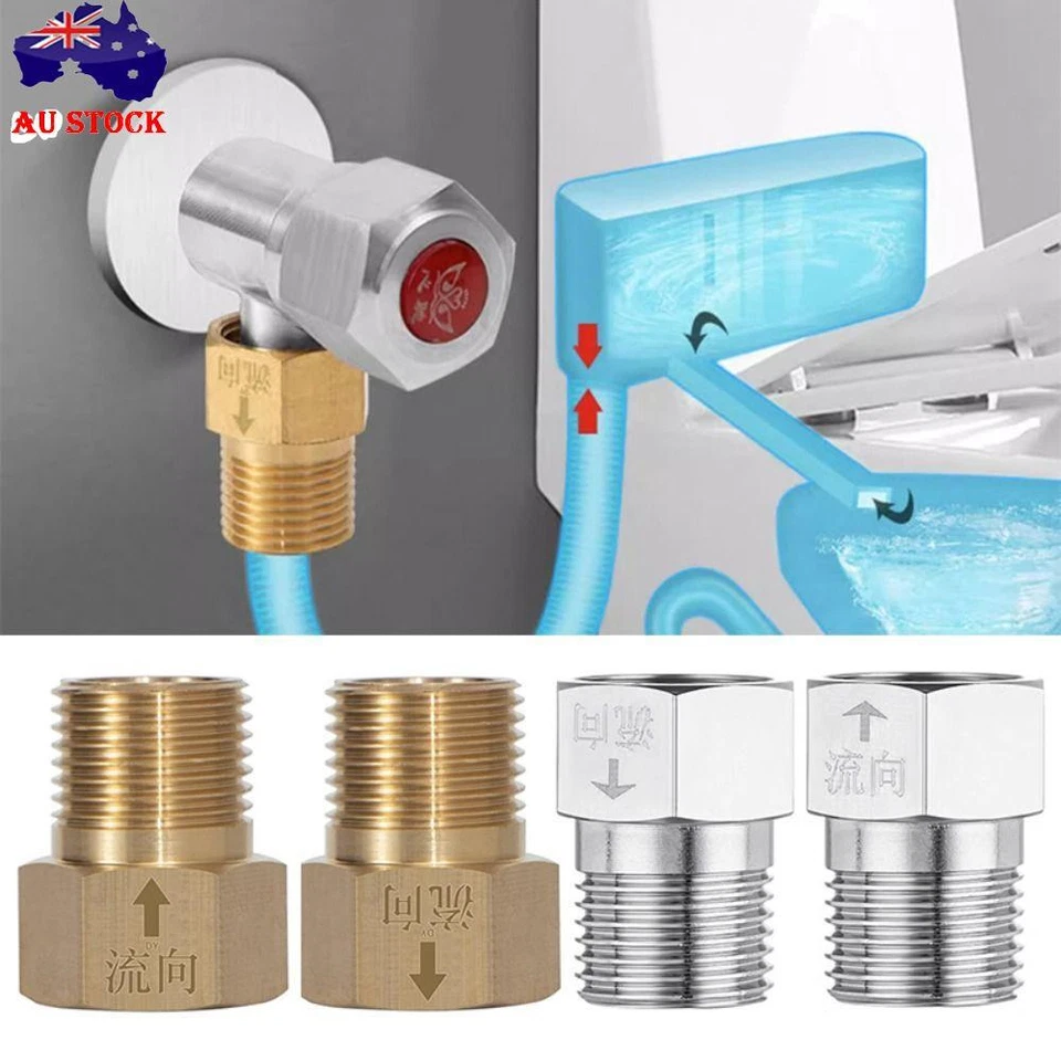 Female Male Thread One-way Valve Brass Anti-backflow Valve Water Heater