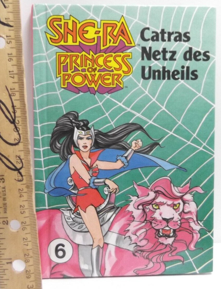 Vintage 1980's Princess of Power She-ra mini book Catra's net of doom! 6 mint