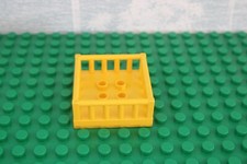 Lego Duplo Vintage Culla Gialla Casa Bambino SOGNI ADDORMENTATI ASILO NIDO 2787