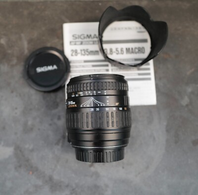 Sigma Objektiv 28-135 Macro IF Aspherical Canon EF