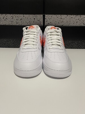 New Nike W Air Force 1 '07 ESS “Orange Paisley” DJ9942-102 Womens