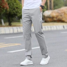 Men  s Slim-Fit Cotton Chino Pants