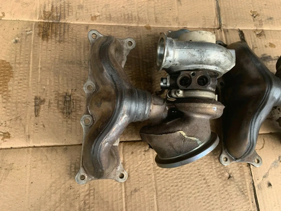 BMW 740LI 740I F02 OEM 11-12 SET LEFT AND RIGHT 3.0 V6 TWIN TOW TURBO CHARGE - Image 3 of 4