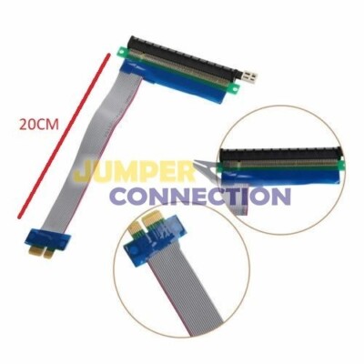 1x-16x Cable Flexible plano PCIe PCI Express 1x a 16x Extender Riser FFC PCI-E