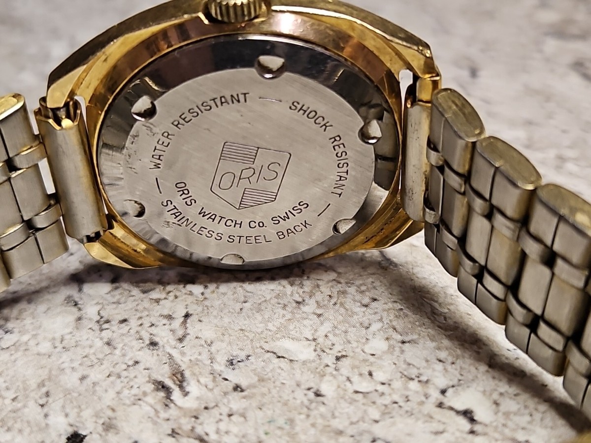 Vintage ORIS Star Gold Plated Manual Watch L. Rare Gold Dial | eBay