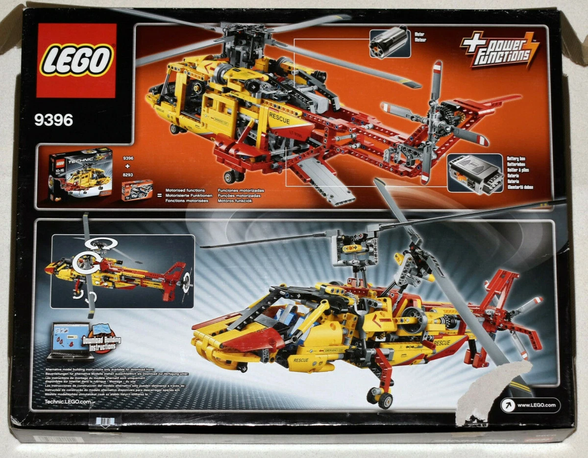 LEGO Technic Helicopter 9396 | 100% Vollständig, Anleitung & OVP 
