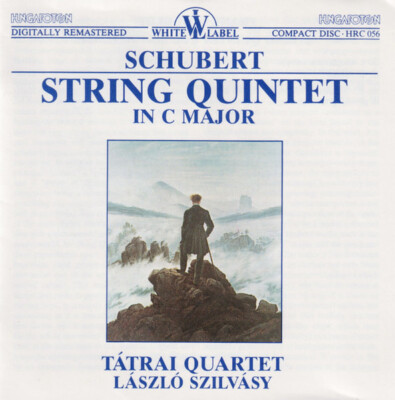 CD Schubert String Quintet In C Major Hungaroton