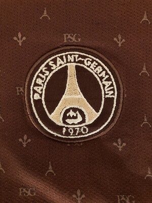 VTG Nike PSG Men's Size M 2006 -07 Paris Saint-Germain Away Jersey