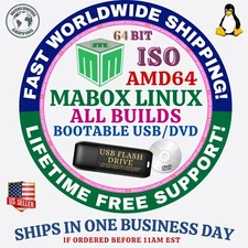 MABOX LINUX OS 2025.05 2024.12 2023.12 BUILDS 64BIT USB-DVD LIVE-FULL INSTALL