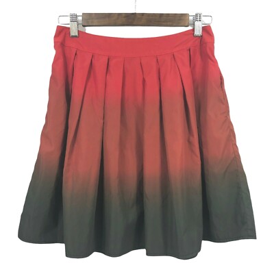 Max & Co Size 6 Active Gonna-Jupe-Falda-Rock Skirt Pleated Short Pockets Ombre 