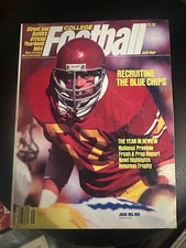 1984 - Street & Smith College Football Yearbook - Jack Del Rio - Southern Cal 