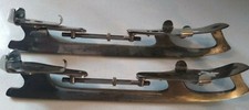 Vintage Winslow's National Club Clamp-on Steel Ice Skates