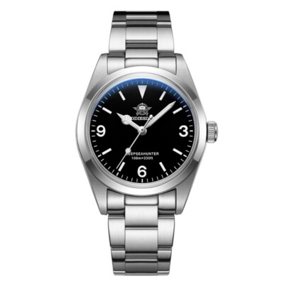 Men's Quartz Watches Japan VH31 Movement Sapphire Glass 100M Waterproof Luminous