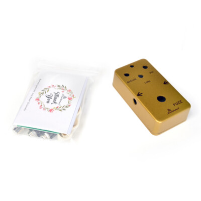 DIY LANDTONE Guitar Fuzz Effect Pedal All Kits With 1590B Style Aluminum Box 