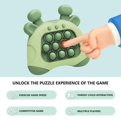 Pop it Fidget Toy Fast Push Game Decompression Toy (Batteries Not Included) - Picture 9 of 27