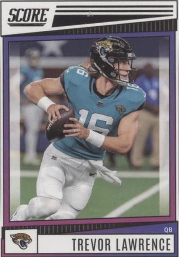SCORE 21 Football Trevor Lawrence Rookie Card #TB1 | eBay