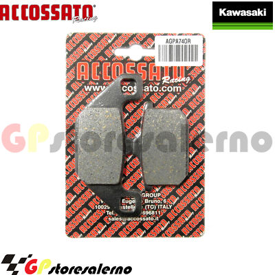 AGPA74OR ORGANIC REAR PADS RECESSED KAWASAKI 1500 VN CLASSIC 2001