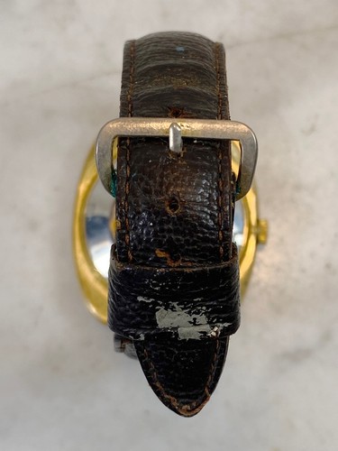 Vintage JULES JURGENSEN 1740 Automatic Watch. Day Date 25 Jewels Gold Tone - Picture 14 of 18