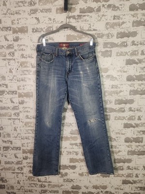 Lucky Brand Jeans 361 Vintage Straight Premium Stretch Blue Wash Men s 33X32