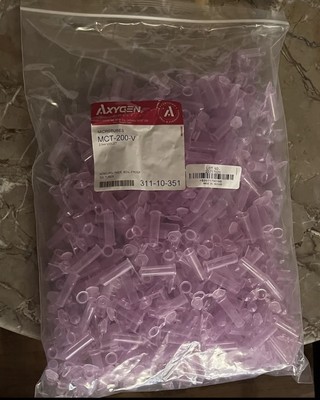 Axygen Micro Tubes w/ Closure Caps 2.0ml - 500 Tubes-Violet MCT-200-V