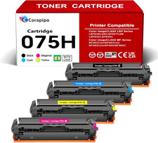 075H Toner Cartridge for Canon imageCLASS LBP646Cdw LBP647Cdw MF662Cdw MF663Cdw