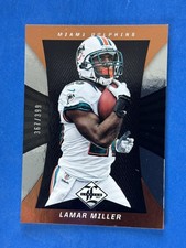 2013 Panini Limited #55 Lamar Miller Miami Dolphins #/399