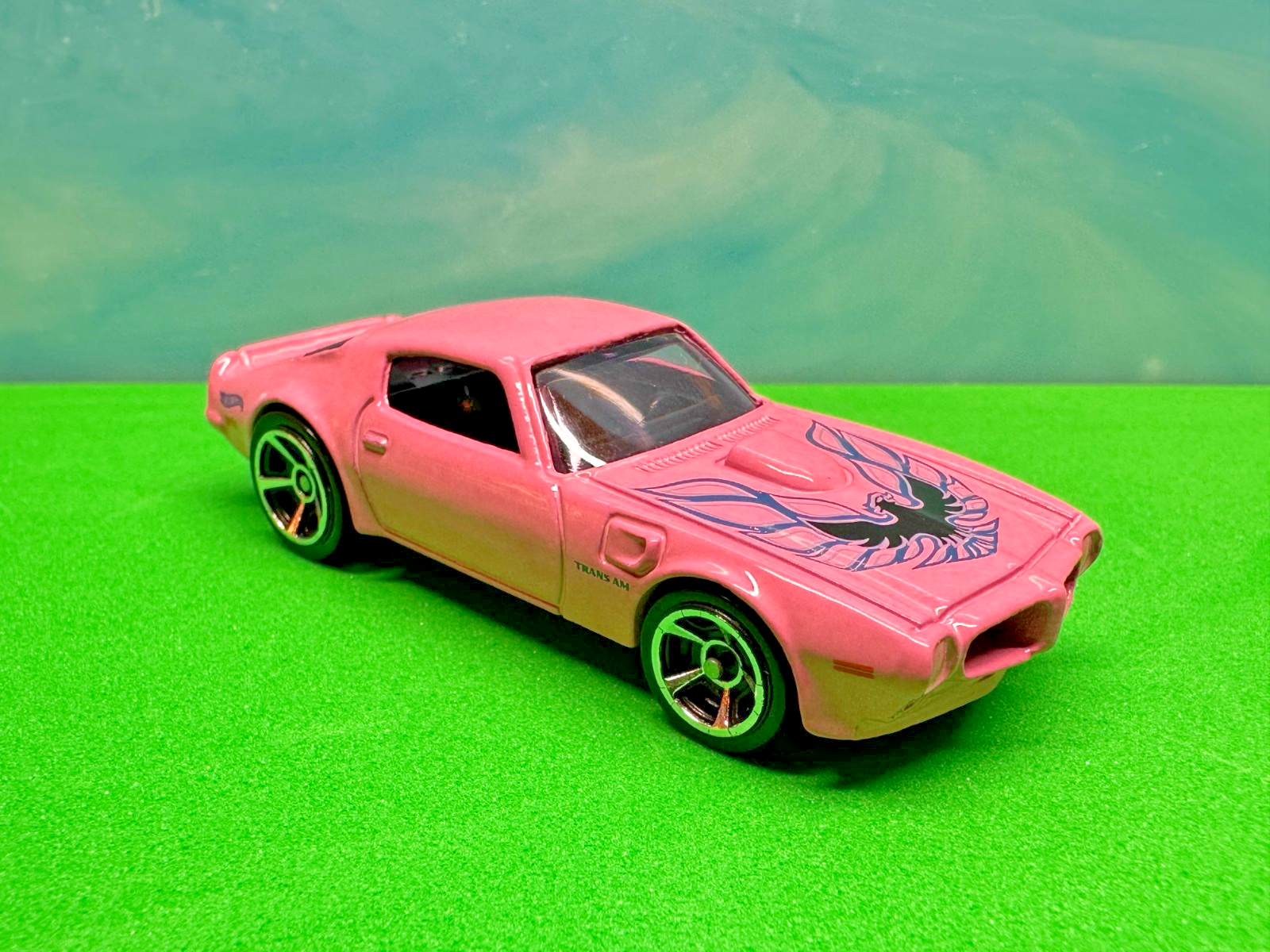 Hot Wheels, Pontiac Trans Am, 1979, Pink to Commemorate the 10th Year Production