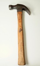 VTG JC Penney 16oz Claw Hammer No0028 w/Original Wood Handle Made in the USA