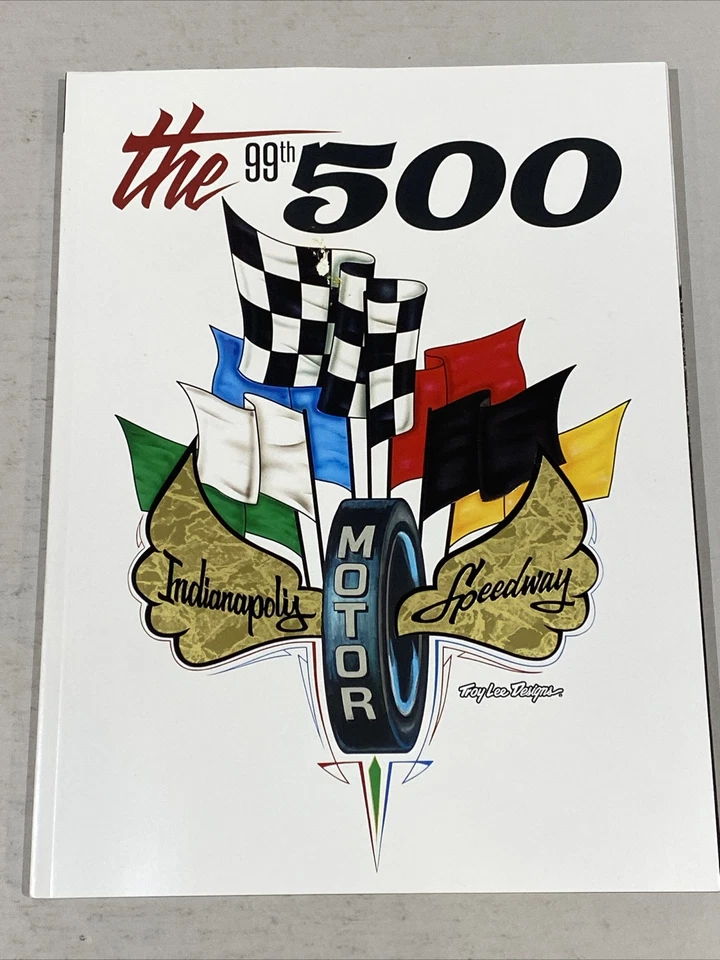 Indianápolis 500 2015 99th Runing Program con inserción de alineación inicial Foto 2 de 4