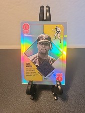 2003 Topps Chrome - Relics Torii Hunter #RBCR-TKH Red Back Refractor (MEM)