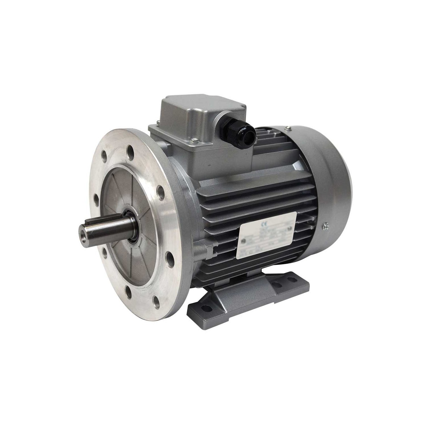 Moteur triphasé 3kw 1500 tr min 230/400V axe 28mm à bride B35