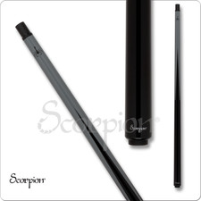 Scorpion Carbon Fiber SCOCBK Grey Break Cue 13.8mm 19oz Free Shipping!