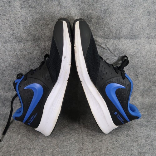 Nike Shoes Big Kids 6.5 Athletic Trainers Star Runner 2.0 Black Blue Sneaker - Picture 9 of 14