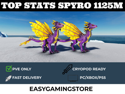  ARK Survival Ascended PvE | PC/XBOX/PS5 | Top Stats Drakeling Spyro 1125m