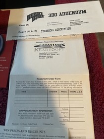 Robinson's Requiem Panasonic 3DO CIB 1996 Rare Long Box Disc & Manual Excel Cond