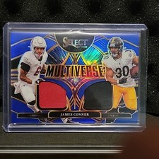 2025 Panini Select - Multiverse 🚨 James Conner 🚨 #MVJ-JCR Blue Prizm CLEAN!