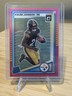 2025 Panini Donruss Rated Rookie Kaleb Johnson #322 Optic Preview Pink Prizm RC