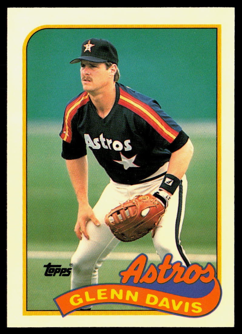 Glenn Davis 1989 Topps Tiffany #765