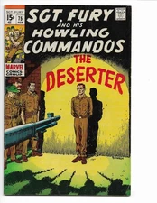 Sgt Fury 75 1970 Marvel Comics VG/F 5.0 Dum Dum Dugan Izzy Cohen Dino Manelli