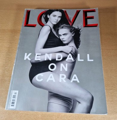 Love Magazine #13, S/S 2015 Kendall and Cara Delevingne