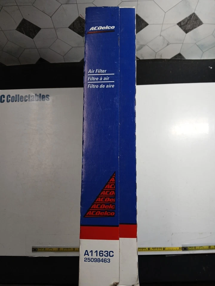Filtro de aire original AC Delco GM A1163C 25098463 Foto 2 de 4