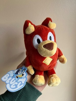 Bluey Friends Plüsch Elch Spielzeug Rostig Neu Mit Etikett 
