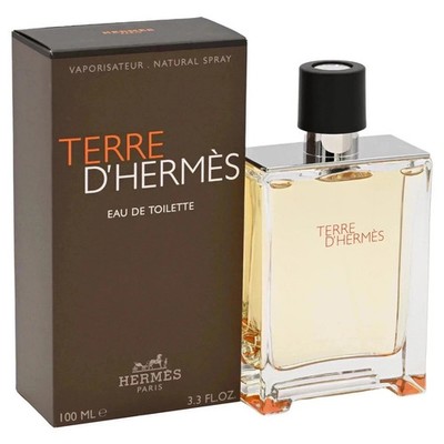 HERMÈS Terre D'hermes EDT 3.3oz Men Perfume Cologn 3.4oz 100ml Brand New Sealed