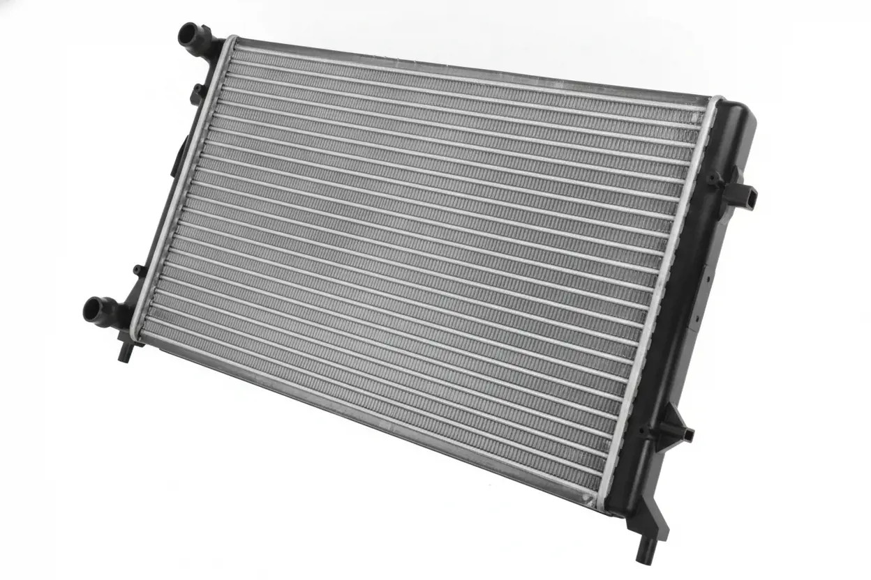 VALEO 734332 Radiatore motore Alette di raffreddamento montate meccanicamente, Alluminio, senza regolatore refrigerante - Immagine 3