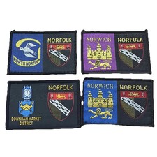 UK Scout Badge Norfolk Districts x4 North , Downham Market Norwich West & North 